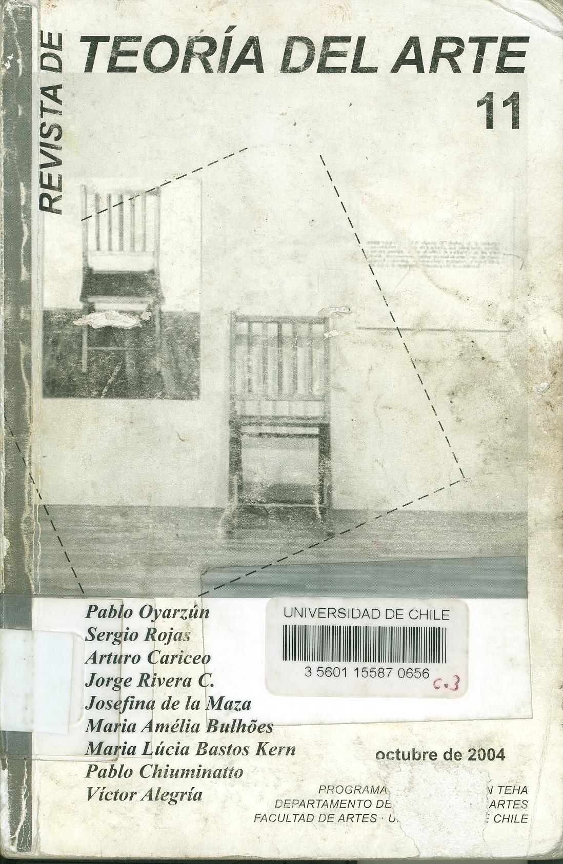 												Ver Núm. 11 (2004): octubre
											