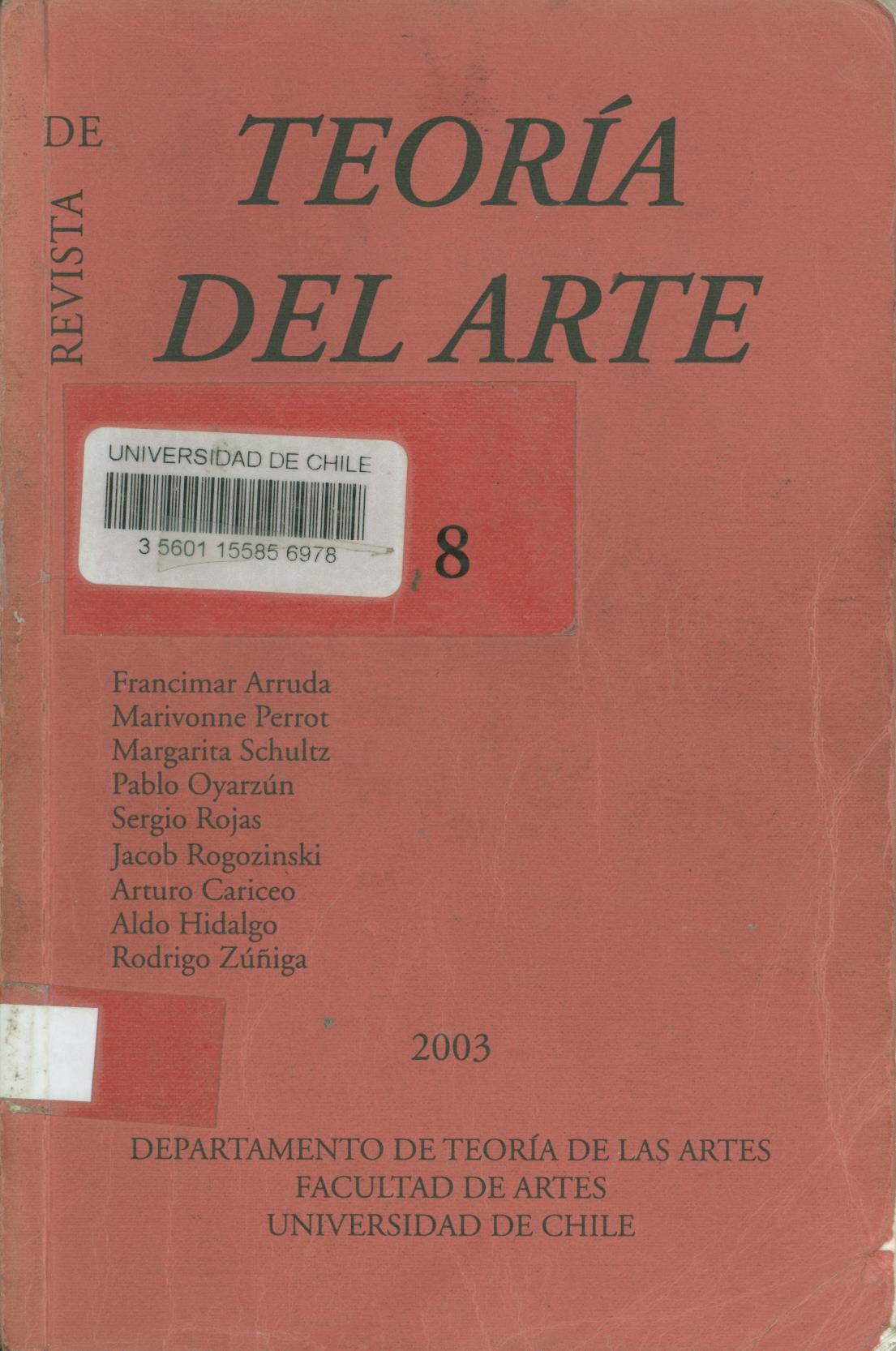 											Ver Núm. 8 (2003): julio
										