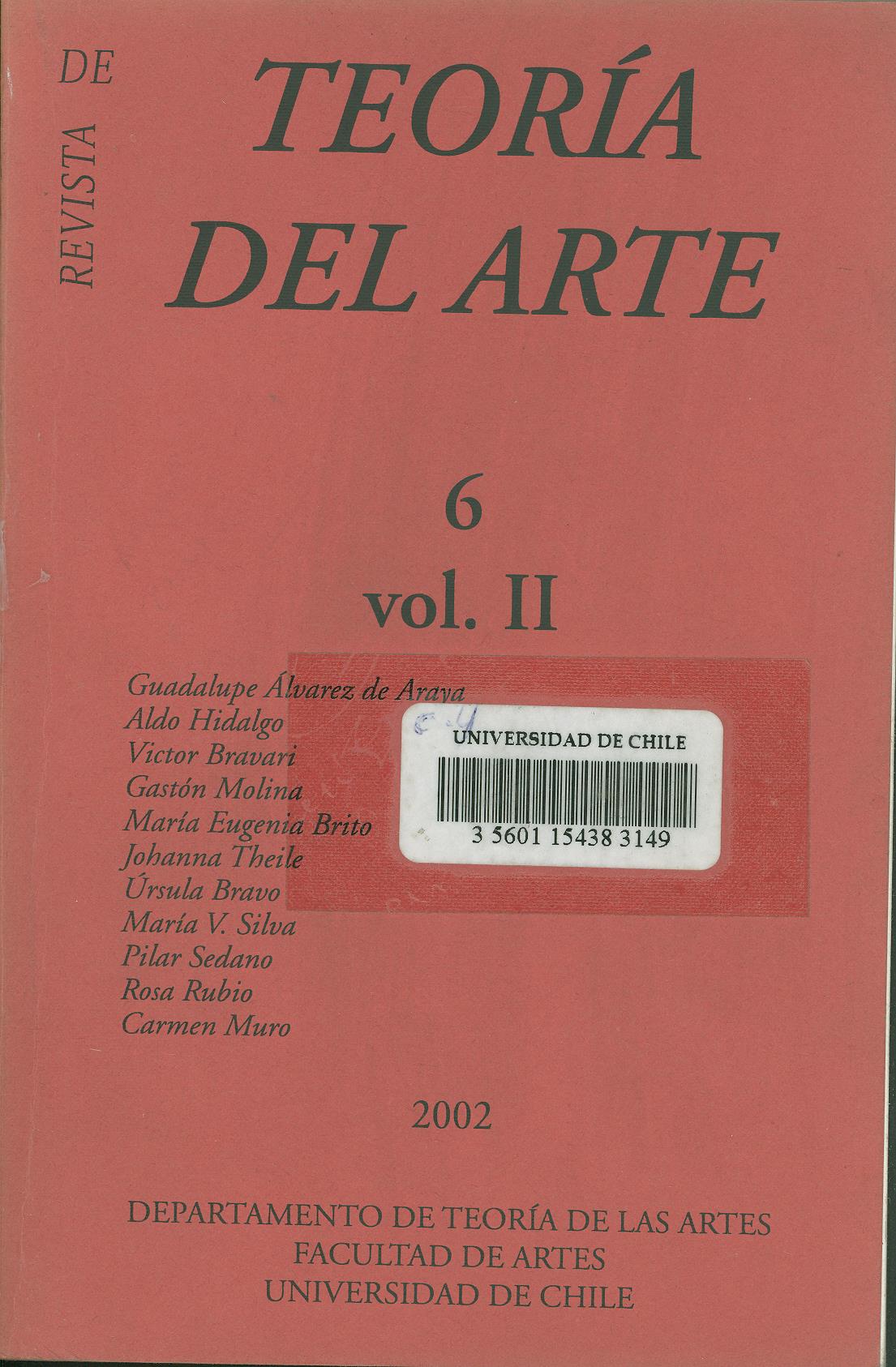 												Ver Vol. 2 Núm. 6 (2002): julio
											
