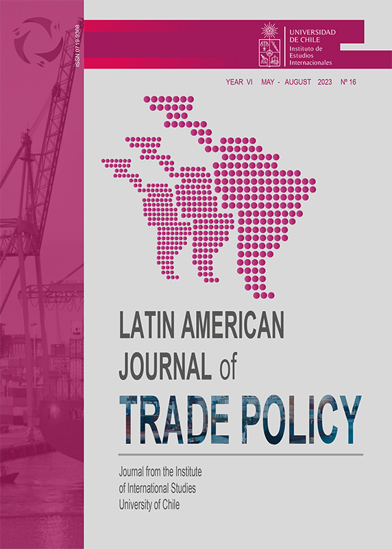 												View Vol. 6 No. 16 (2023): Latin American Journal of Trade Policy
											