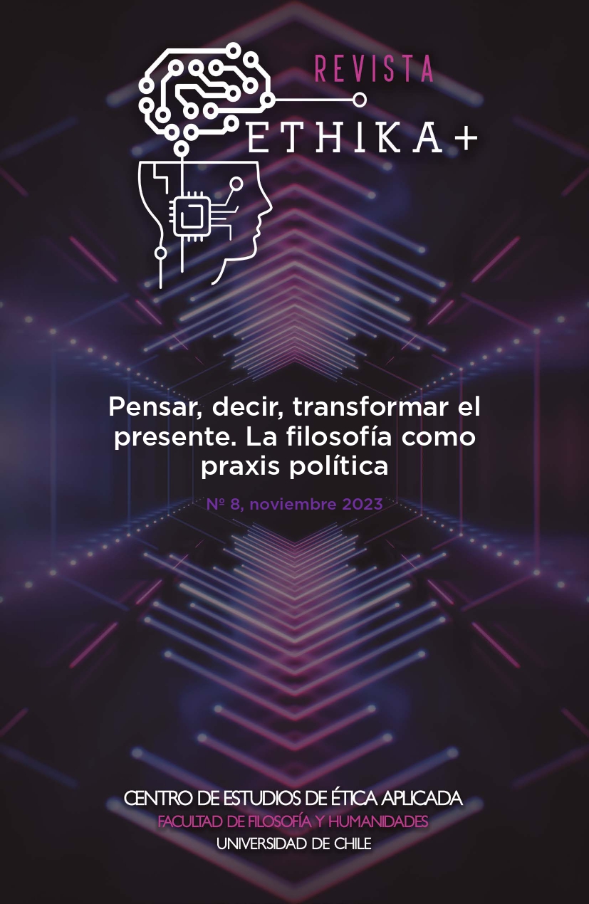 											Visualizar n. 8 (2023): Pensar, decir, transformar el presente. La filosofía como praxis política
										