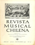 											Visualizar v. 15 n. 77 (1961): Julio - Septiembre
										