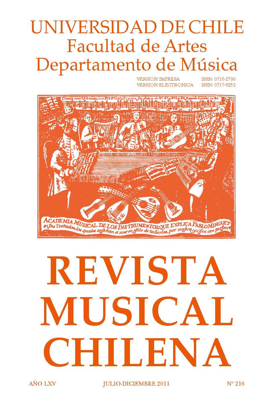 											Visualizar v. 65 n. 216 (2011): Julio - Diciembre
										