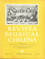 												Visualizar v. 17 n. 83 (1963): Enero-Marzo
											