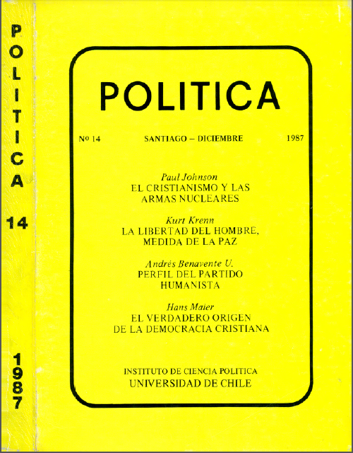 												Ver Núm. 14 (1987): Diciembre
											